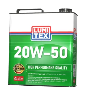 روغن موتور  20W-50 SN 4.5lit