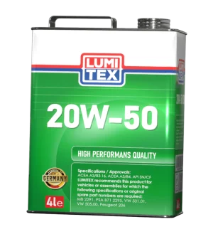روغن موتور 20W-50 SN 4L