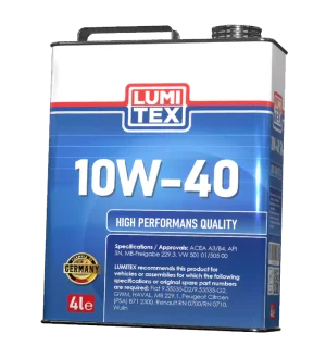 روغن موتور 10W-40 SN 4Lit
